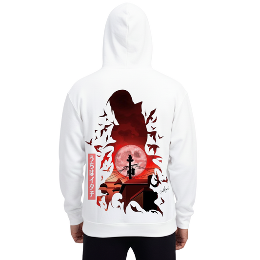 Itachi Uchicha Hoodie Red Moon Edition