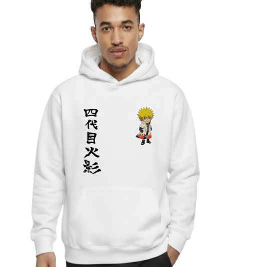 Minato Namikaze 4th Hokage Hoodie | Naruto Merch