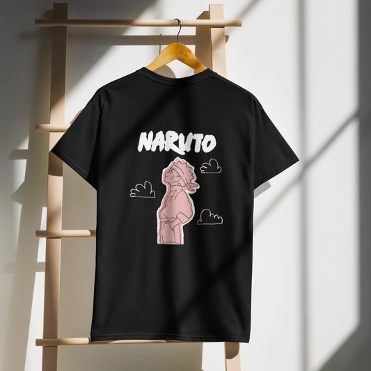 Naruto Minimalist Unisex T-Shirt – Anime-Inspired Casual Tee - Cleverbrowns