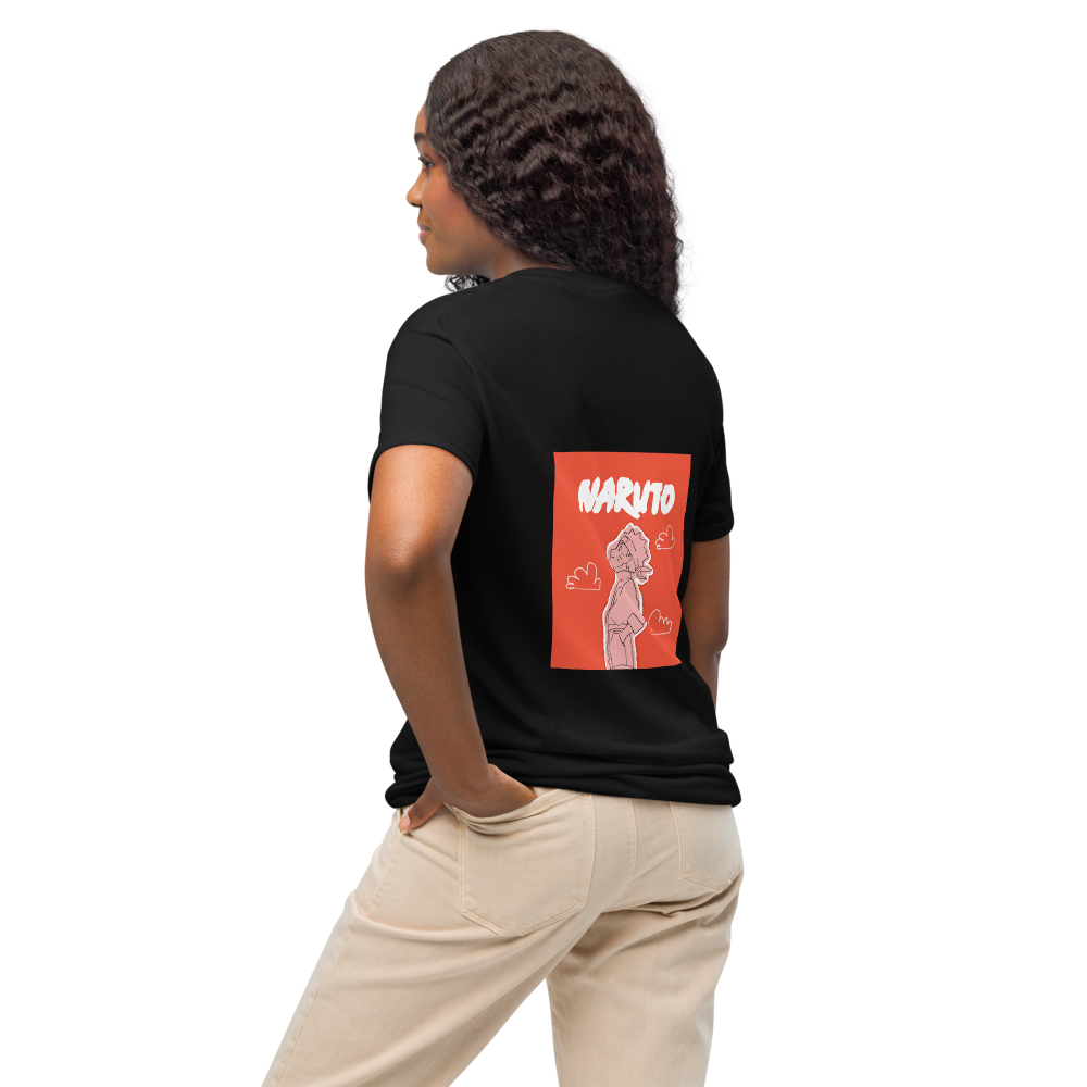 Naruto Minimalist Unisex T-Shirt – Anime-Inspired Casual Tee - Cleverbrowns