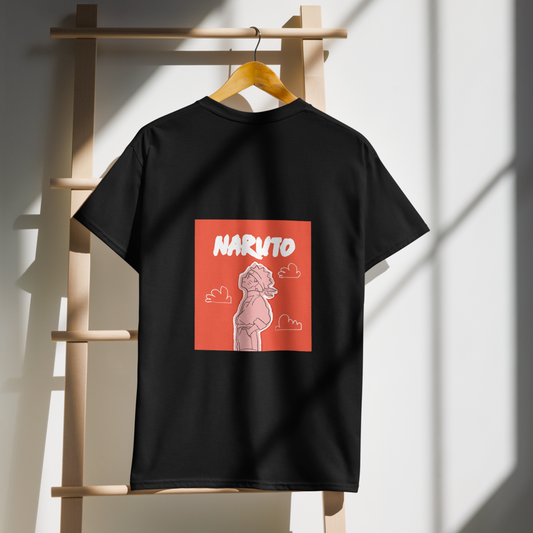 Naruto Minimalist Unisex T-Shirt – Anime-Inspired Casual Tee - Cleverbrowns