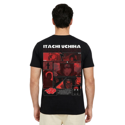 Itachi Uchiha Tee – Sharingan Panel Edition