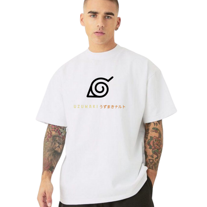 Naruto T-Shirt White Ages Graphic Tee