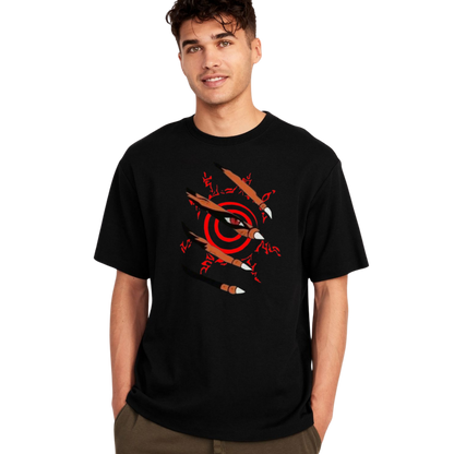 Naruto Uzumaki Black Tee - Naruto Merch