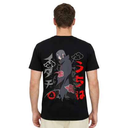 Itachi Uchiha Tee – Shadowed Legacy Edition
