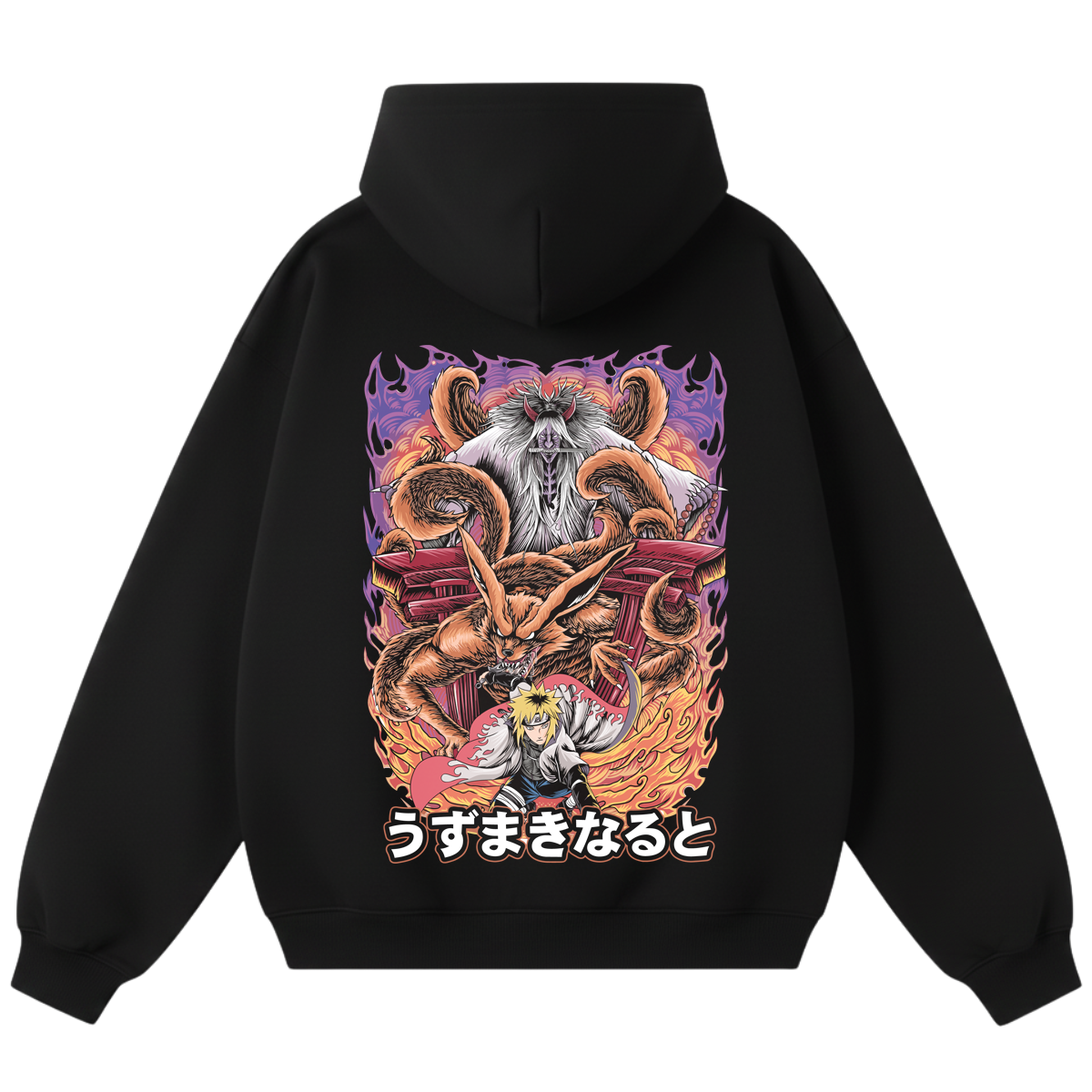 Shippuden Graphic Back Naruto Hoodie