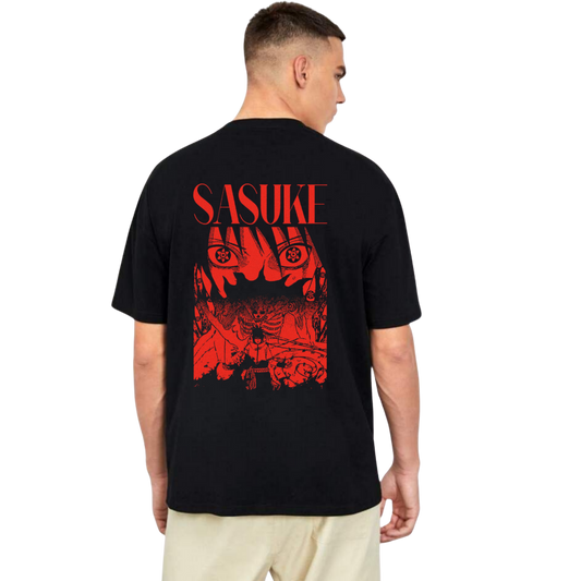 Sasuke Uchicha T-Shirt - Streetwear Style Graphic Tee