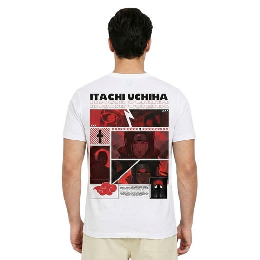 Itachi Uchiha Tee – Sharingan Panel Edition