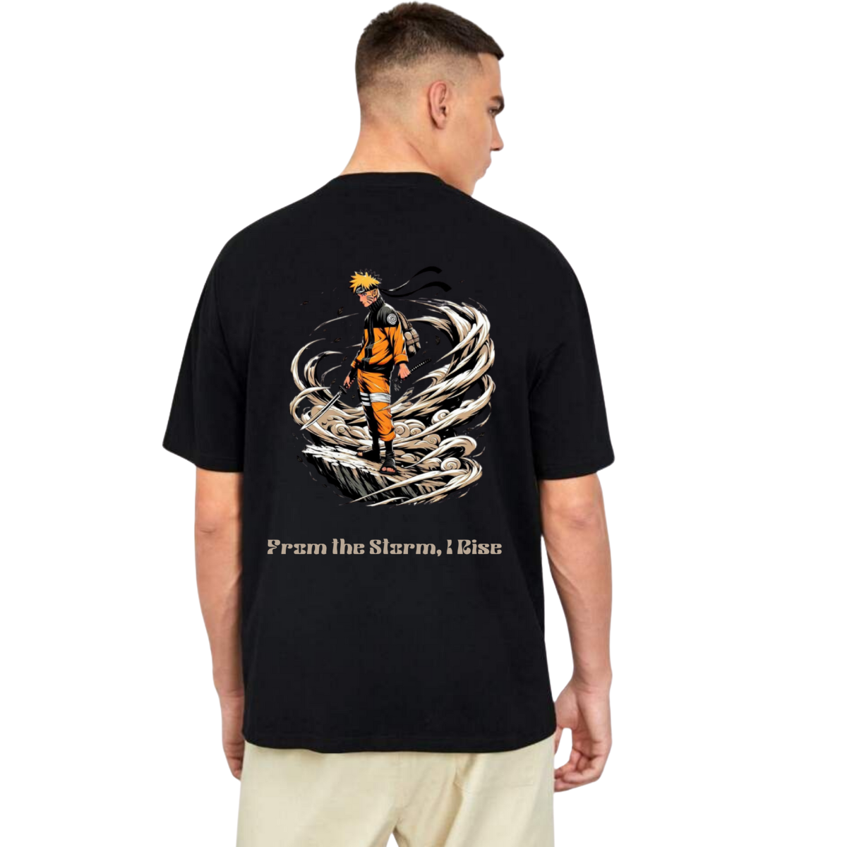 Naruto T-Shirt From The Storm I Rise