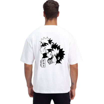 Naruto T-Shirt White Ages Graphic Tee
