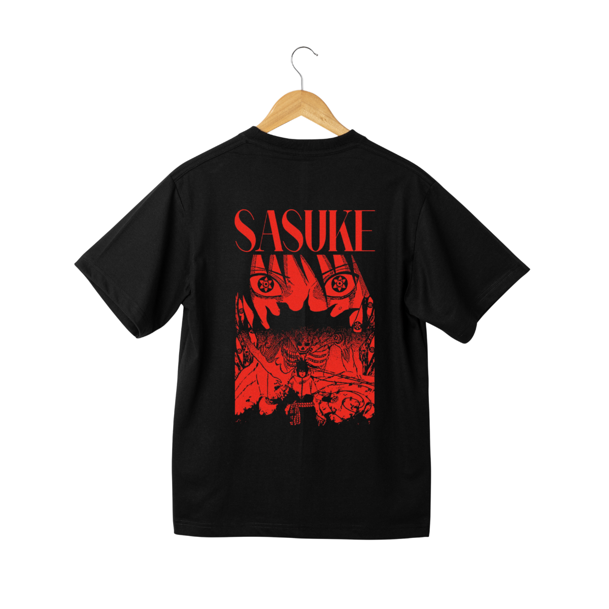 Sasuke Uchicha T-Shirt - Streetwear Style Graphic Tee