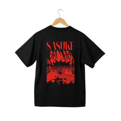 Sasuke Uchicha T-Shirt - Streetwear Style Graphic Tee