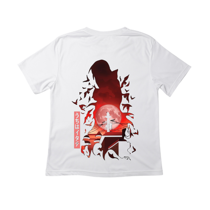 Itachi Uchiha Graphic Tee – Red Moon Series