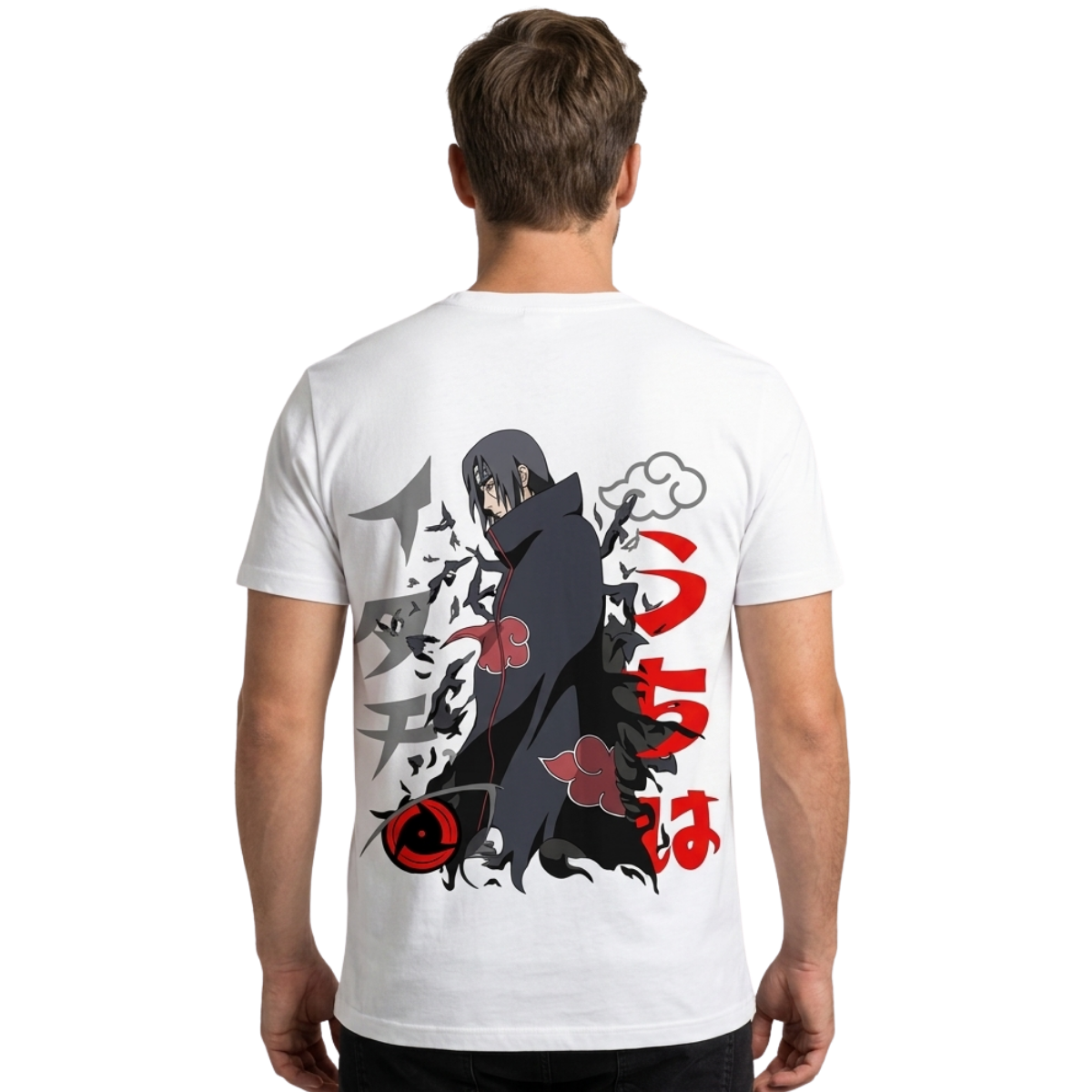Itachi Uchiha Tee – Shadowed Legacy Edition