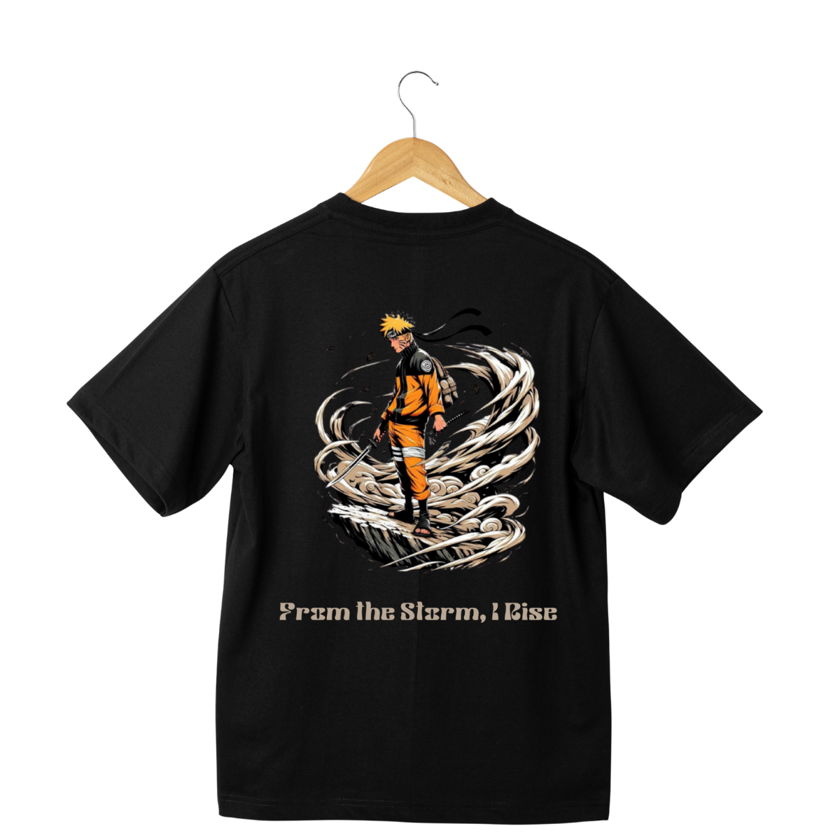 Naruto T-Shirt From The Storm I Rise