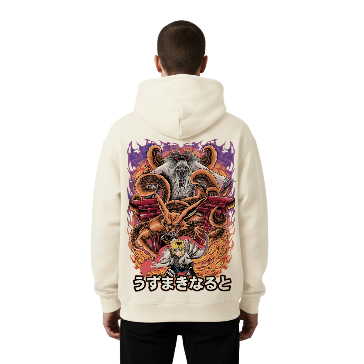 Shippuden Graphic Back Naruto Hoodie