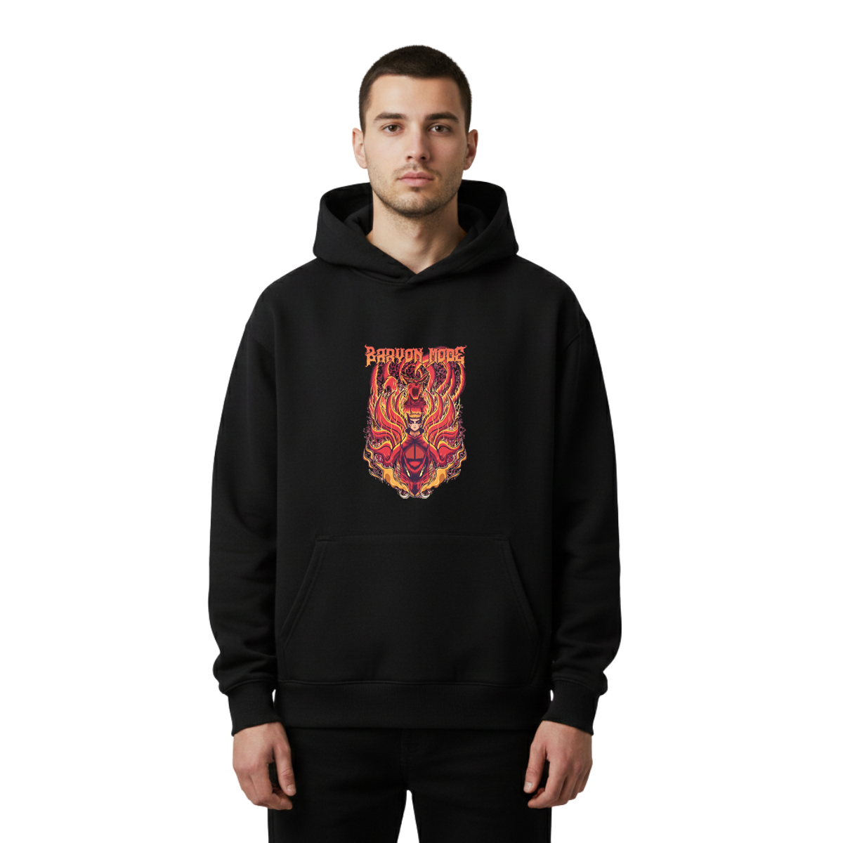 Baryon Mode Kurama Power Naruto Hoodie