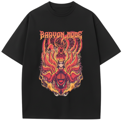 Baryon Mode Kurama Power Naruto T-Shirt