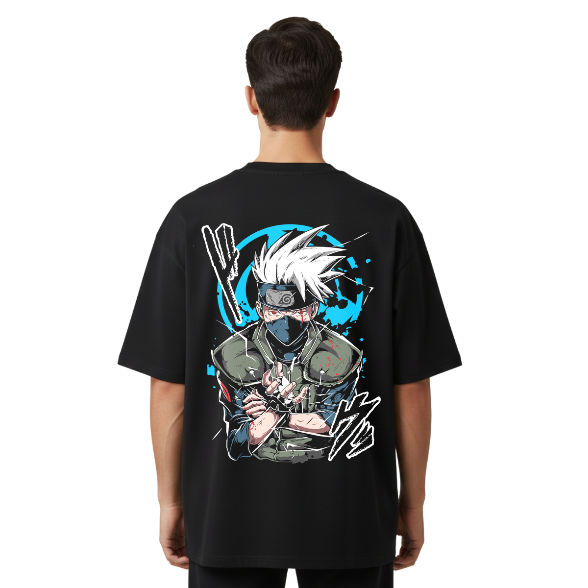 Kakashi Sensei Graphic Naruto T-Shirt