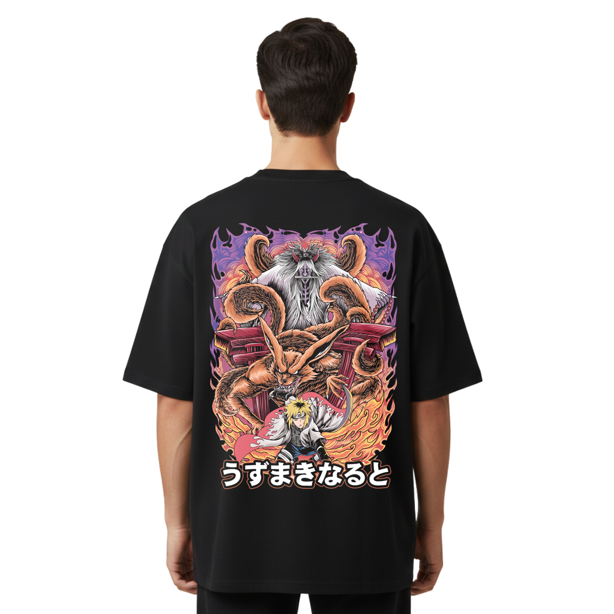 Shippuden Back Graphic Naruto T-Shirt