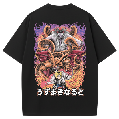 Shippuden Back Graphic Naruto T-Shirt