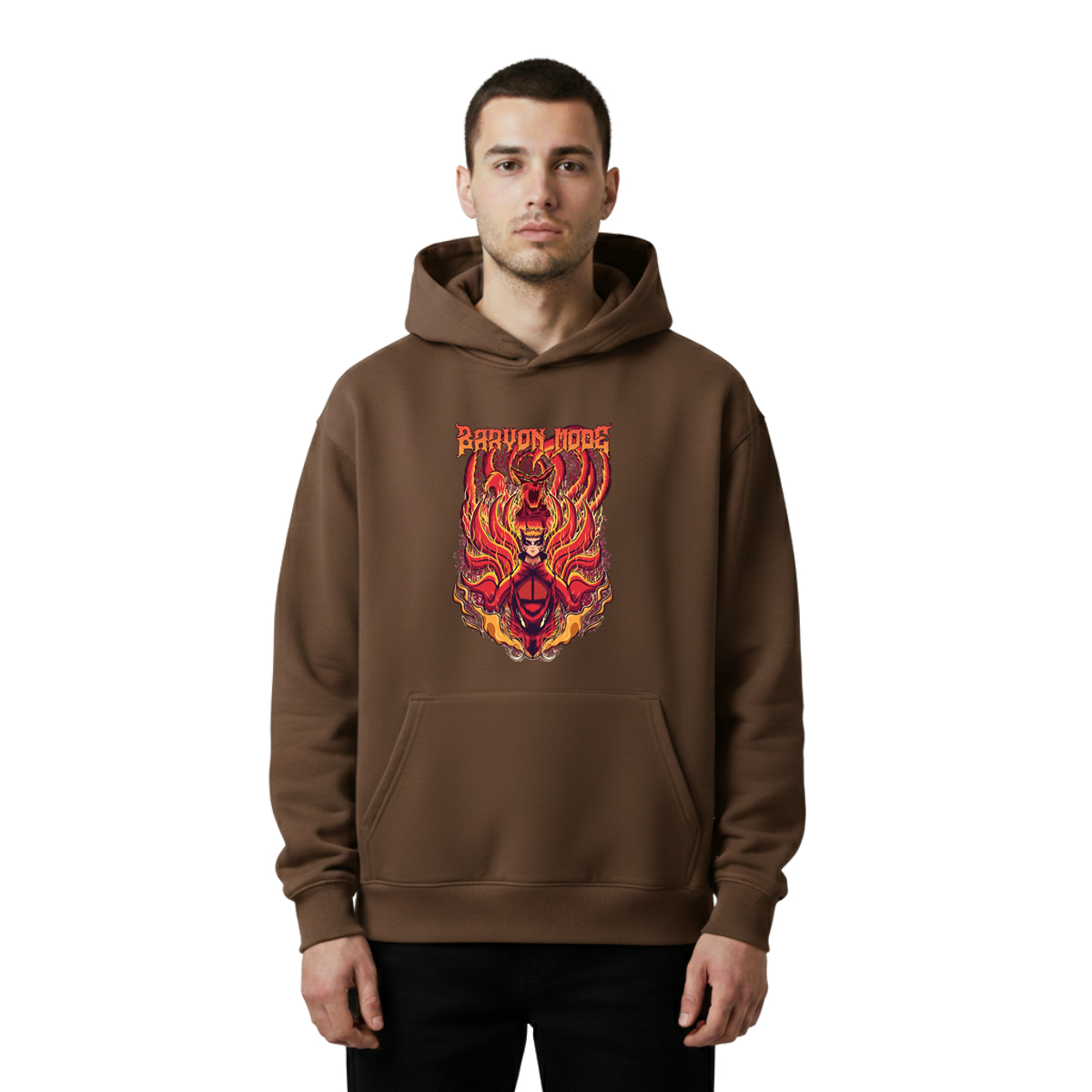 Baryon Mode Kurama Power Naruto Hoodie