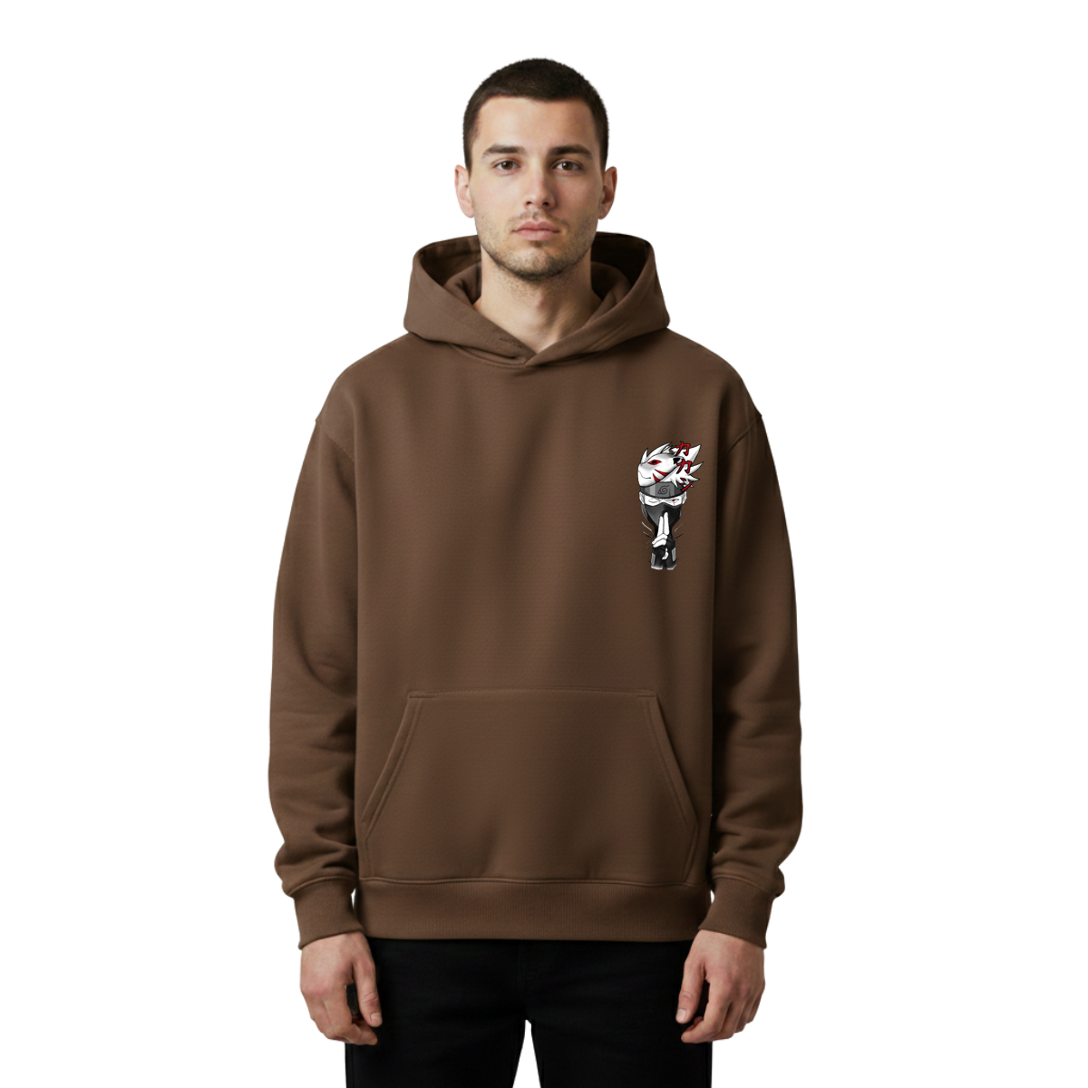 Kakashi Sensei Graphic Naruto Hoodie