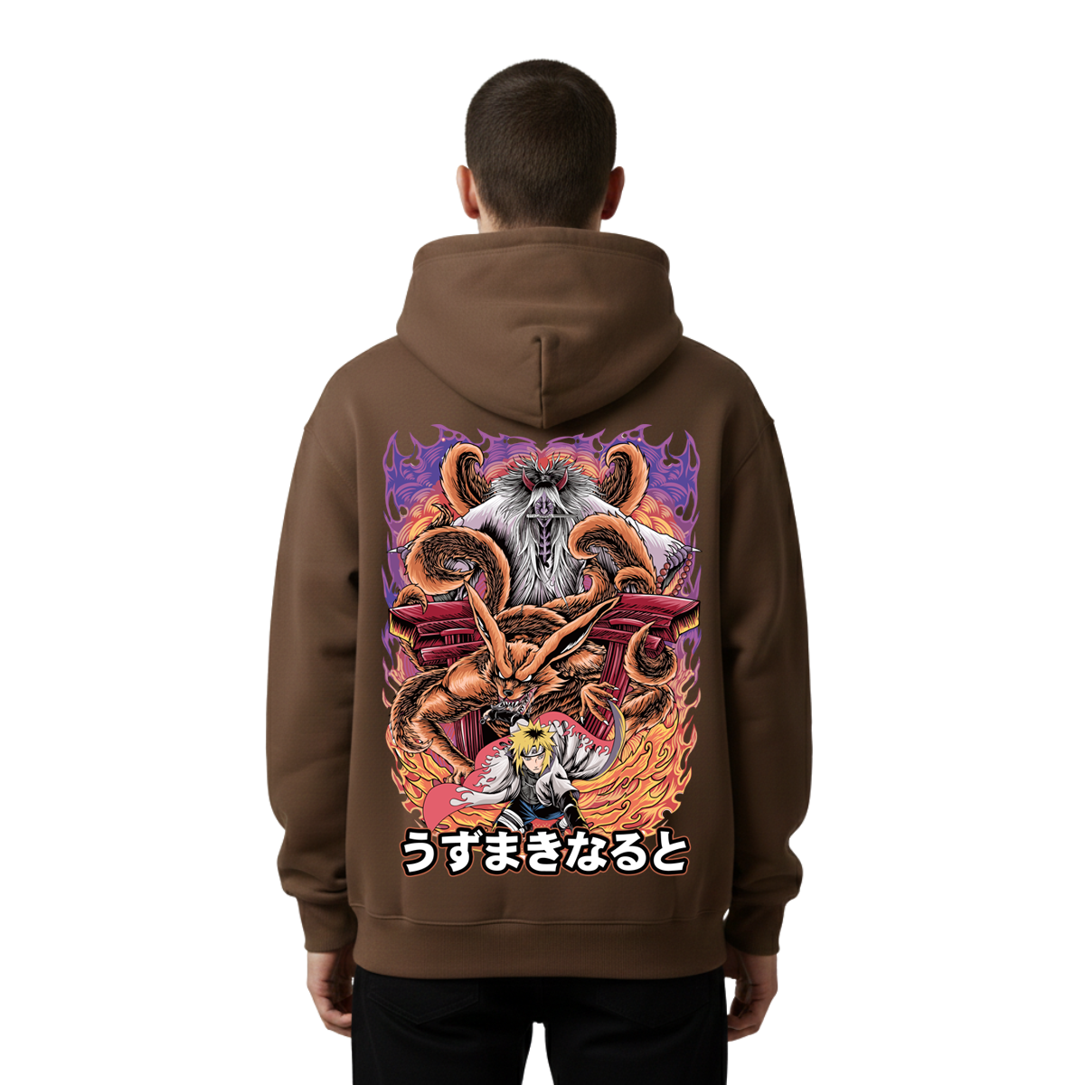 Shippuden Graphic Back Naruto Hoodie