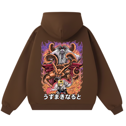 Shippuden Graphic Back Naruto Hoodie