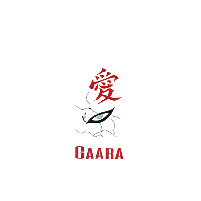 Logo with a stylized eye and the name 'GAARA' 