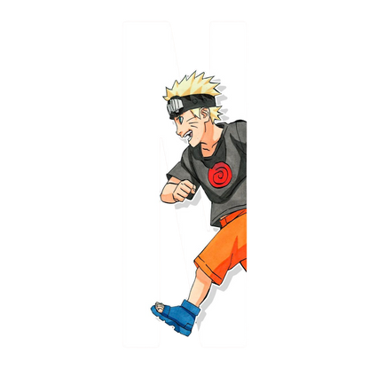 Animated character in a dynamic pose on a white background