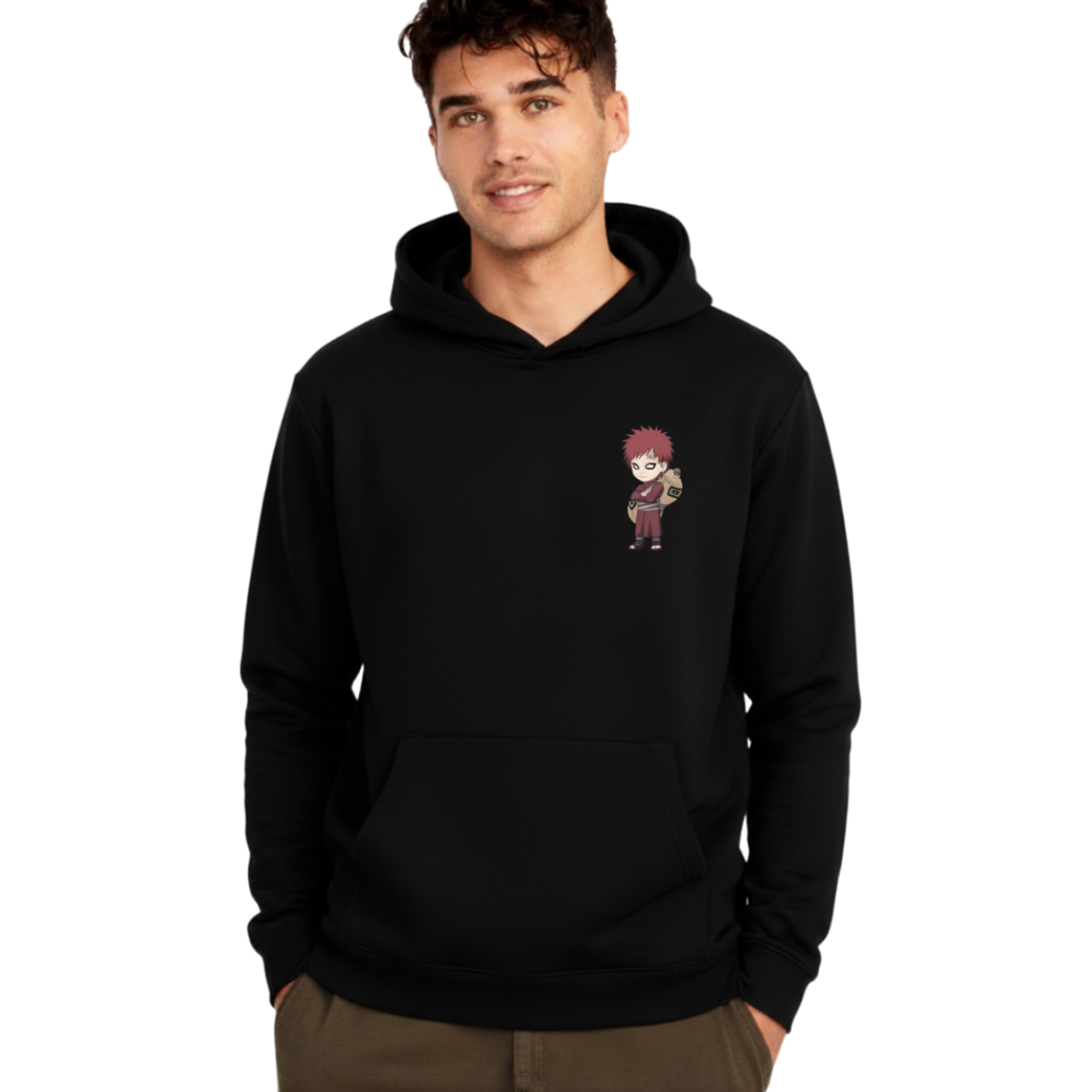Gaara Hoodie – Chibi Edition | Naruto Merch