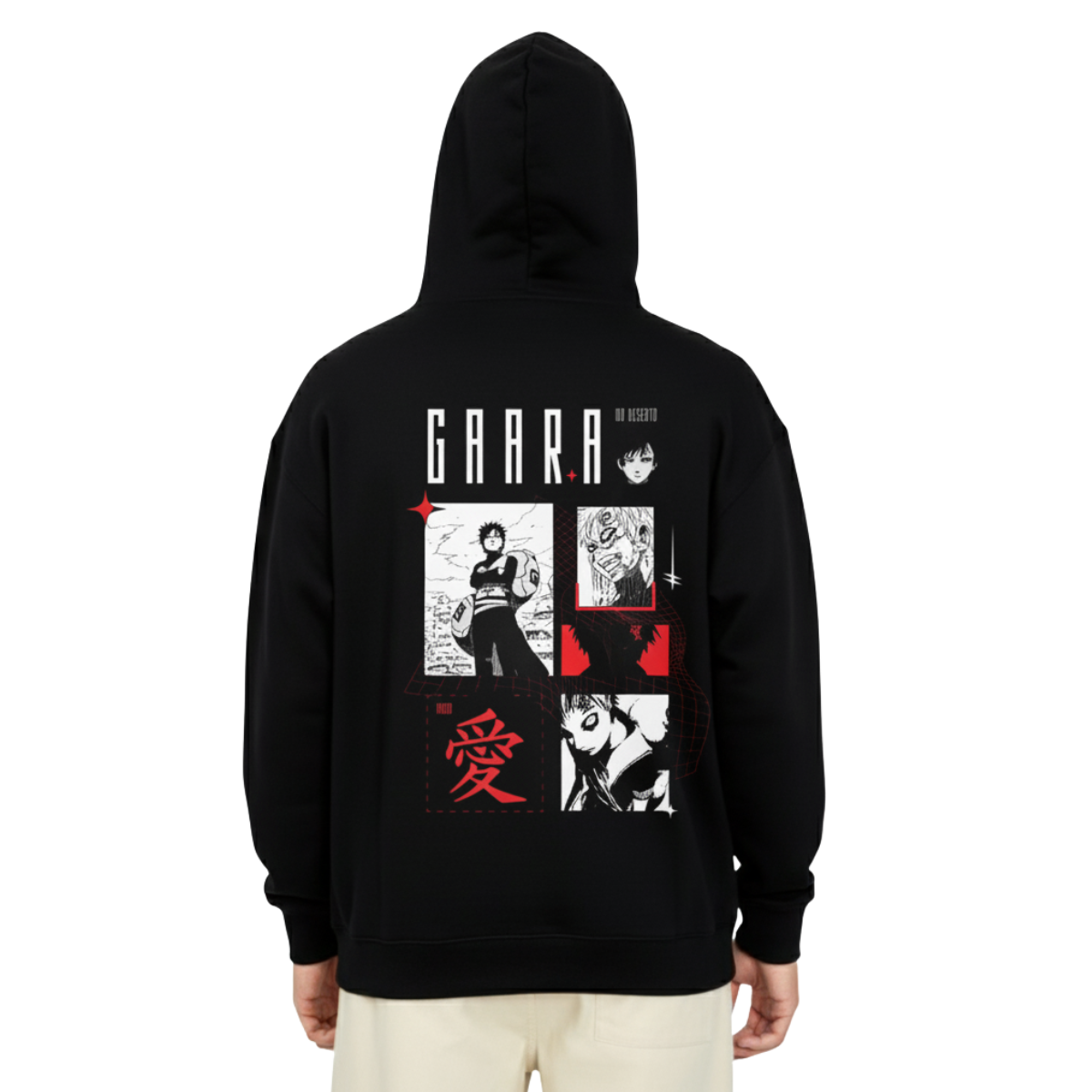 Gaara Of Deserto Hoodie | Naruto Merch