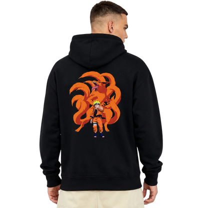 Naruto "Behind These Eyes, a Beast Awakens" Hoodie