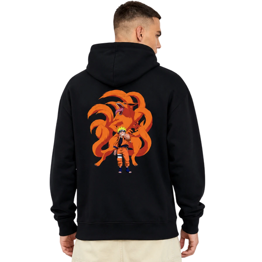 Naruto "Behind These Eyes, a Beast Awakens" Hoodie