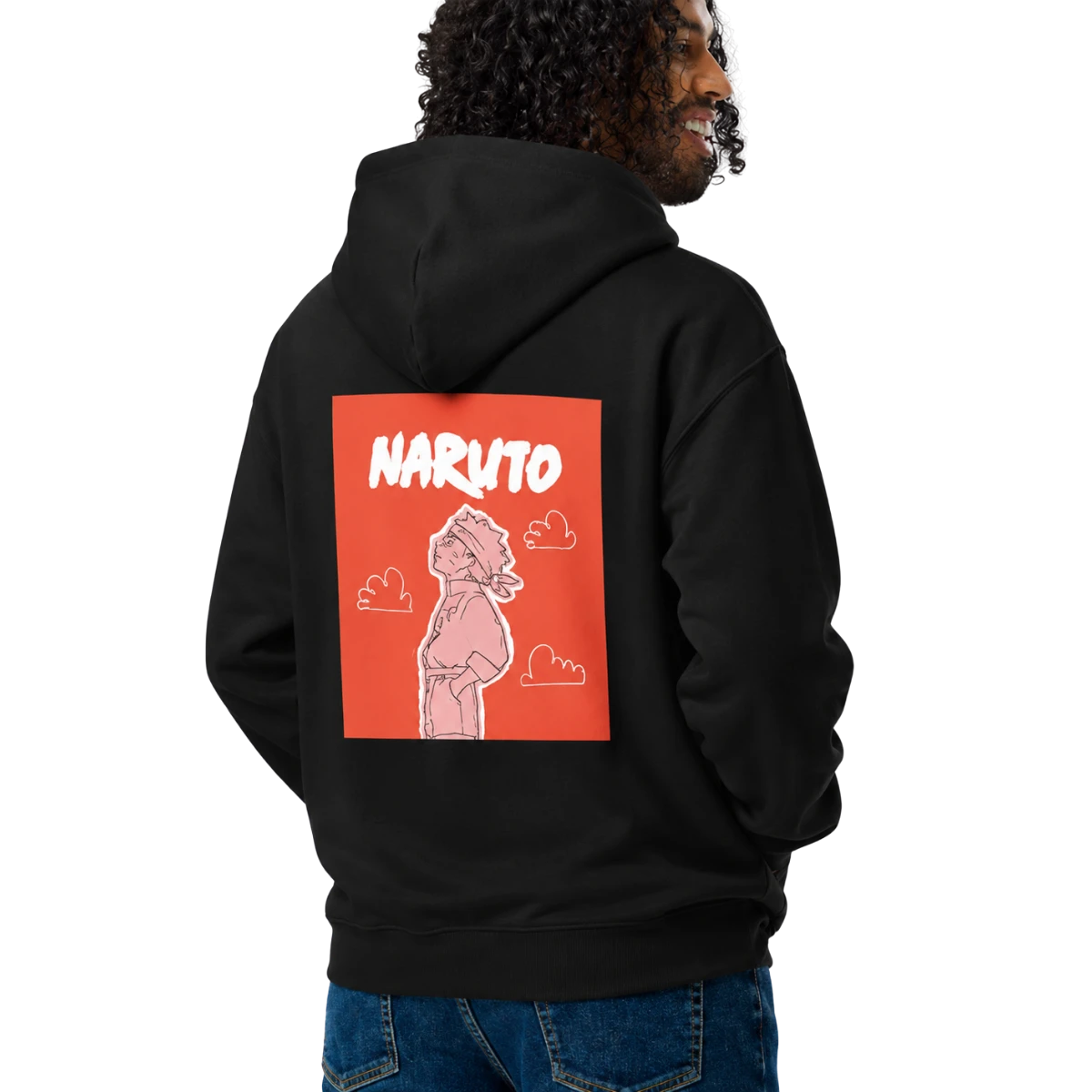 Naruto Minimalist Sketch Hoodie