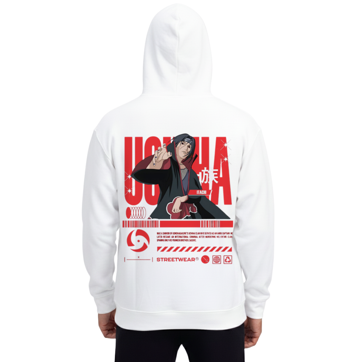 Itachi Uchicha Hoodie Crows Edition