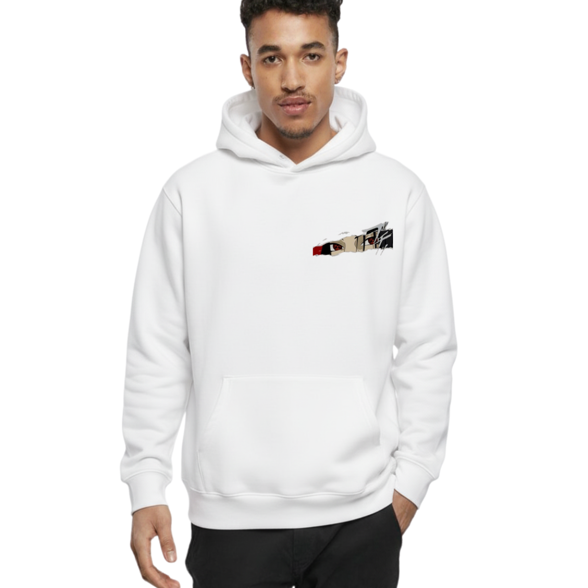 Itachi Uchicha Hoodie Red Moon Edition