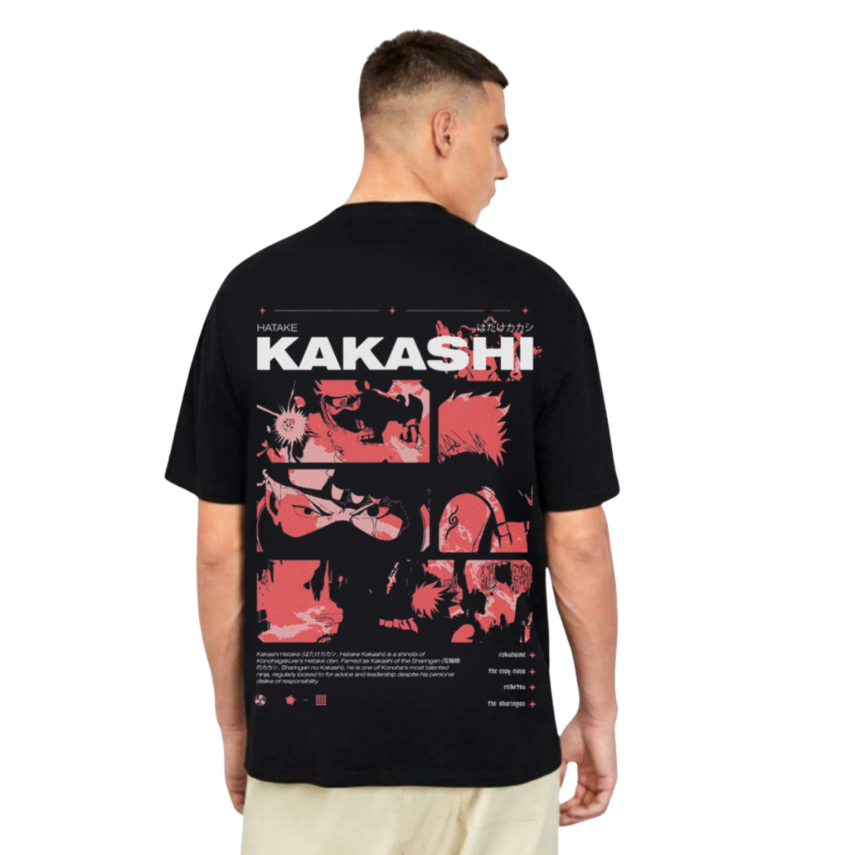 Kakashi Hatake T-Shirt - Streetwear Style Graphic Tee