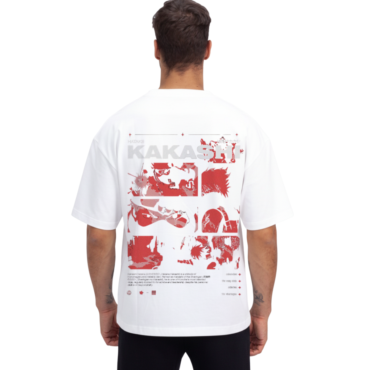 Kakashi Hatake T-Shirt - Streetwear Style Graphic Tee