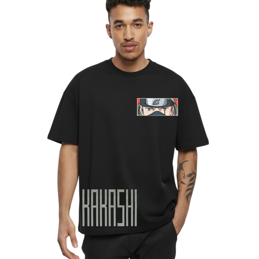 Kakashi Hatake T-Shirt - Streetwear Style Graphic Tee