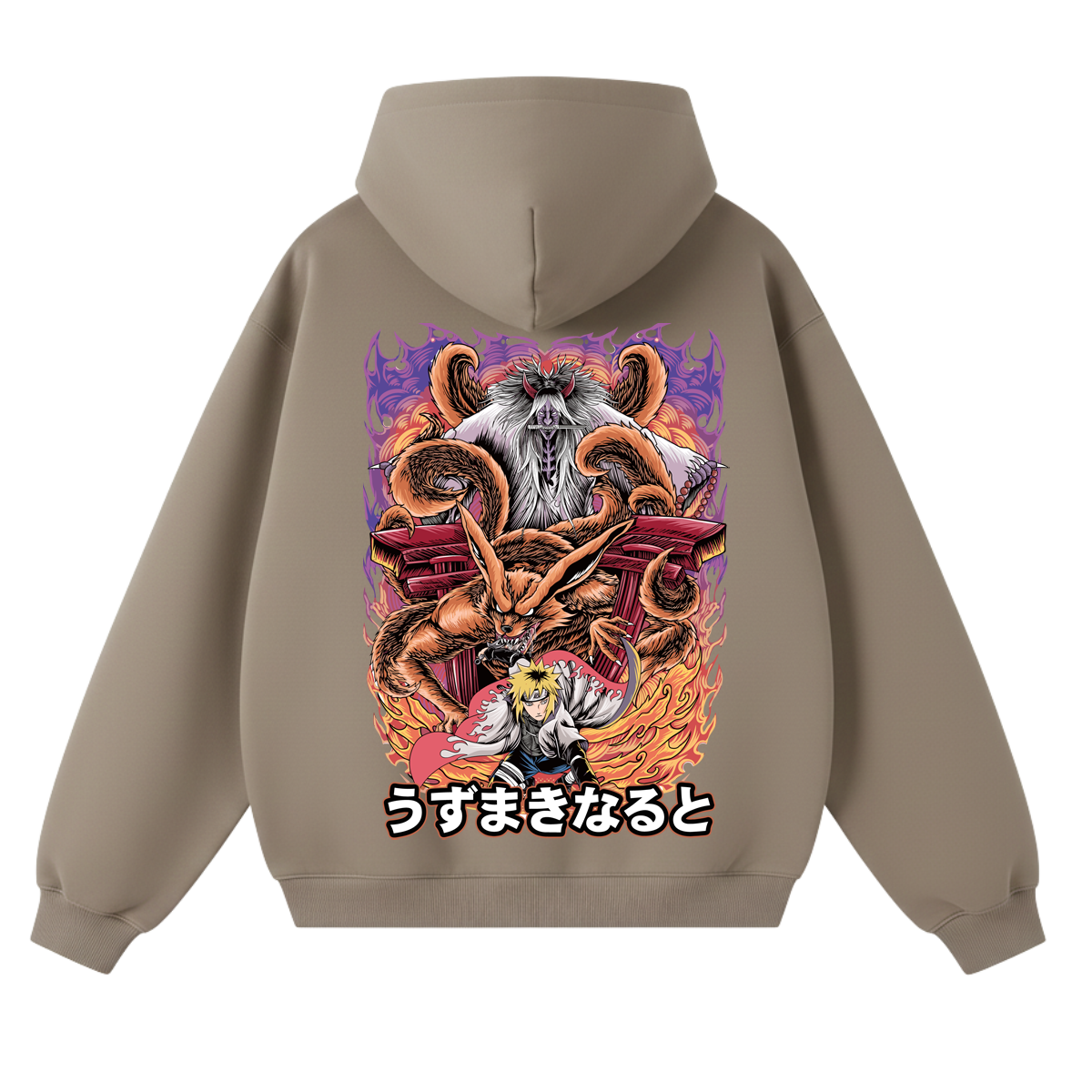 Shippuden Graphic Back Naruto Hoodie
