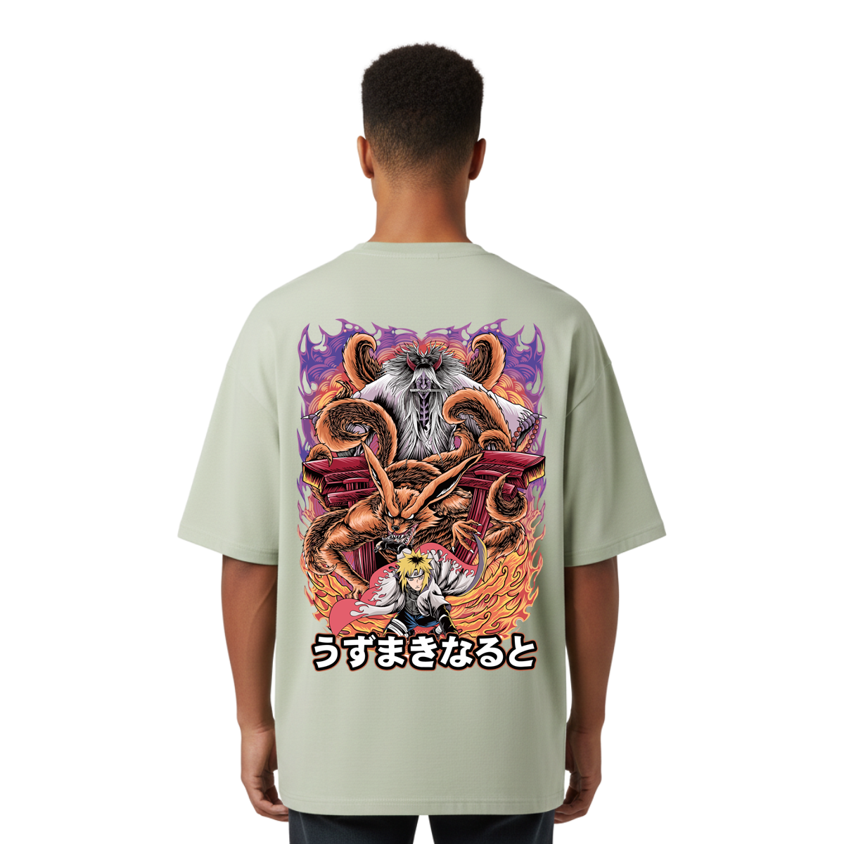 Shippuden Back Graphic Naruto T-Shirt