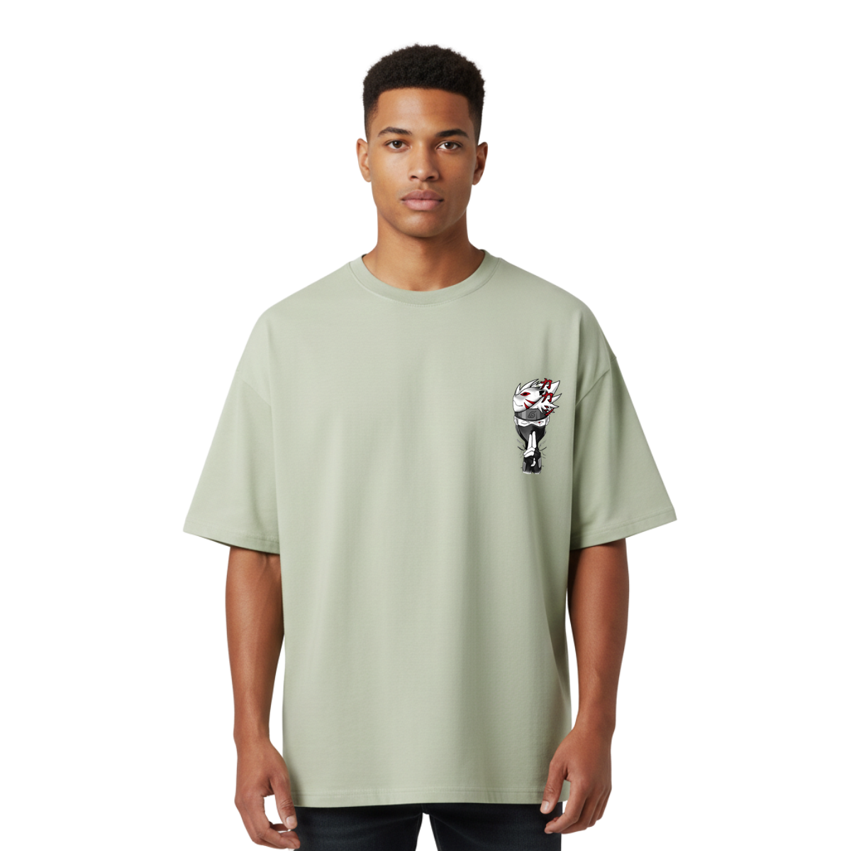 Kakashi Sensei Graphic Naruto T-Shirt