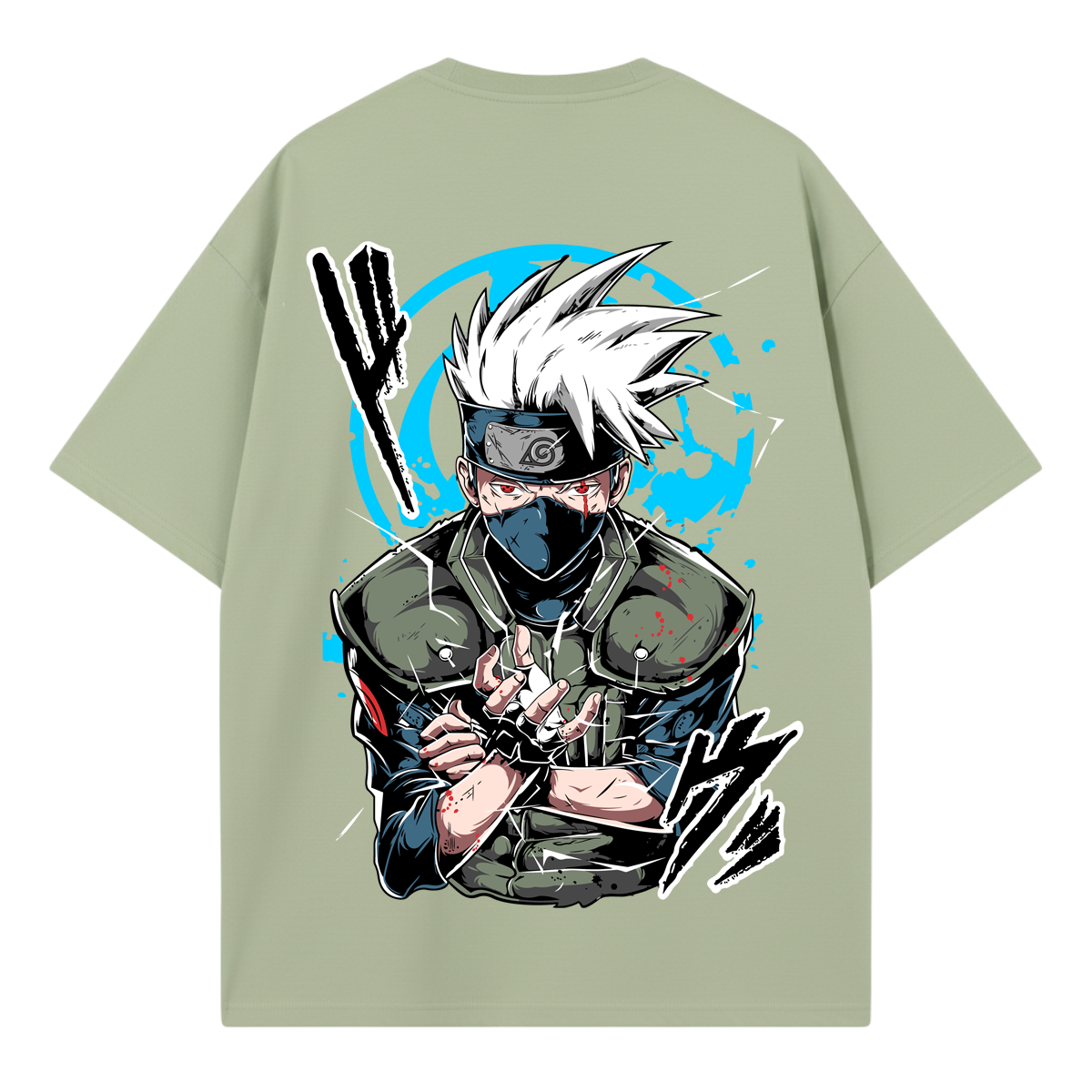 Kakashi Sensei Graphic Naruto T-Shirt