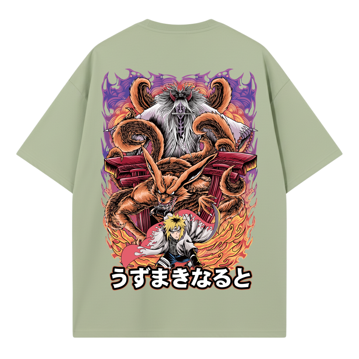 Shippuden Back Graphic Naruto T-Shirt