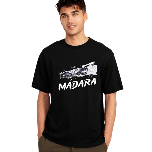 Madara Uchicha T-Shirt Black Graphic Tee