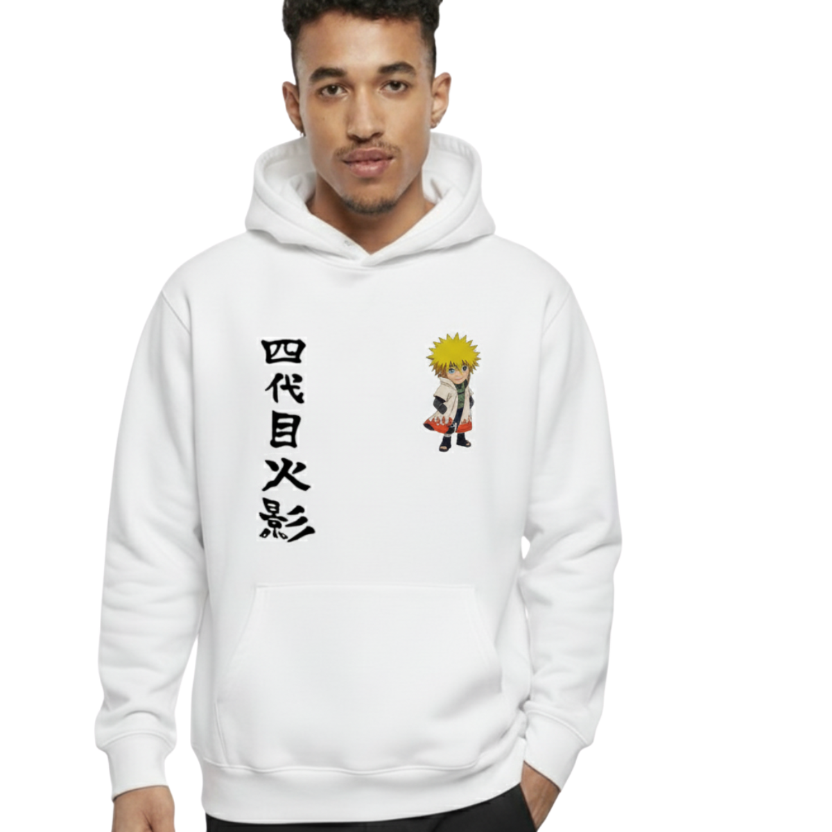 Minato Namikaze 4th Hokage Hoodie | Naruto Merch