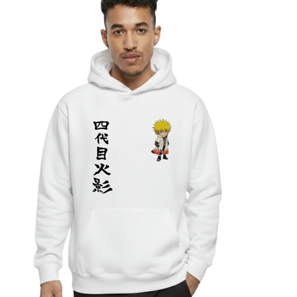 Minato Namikaze 4th Hokage Hoodie | Naruto Merch