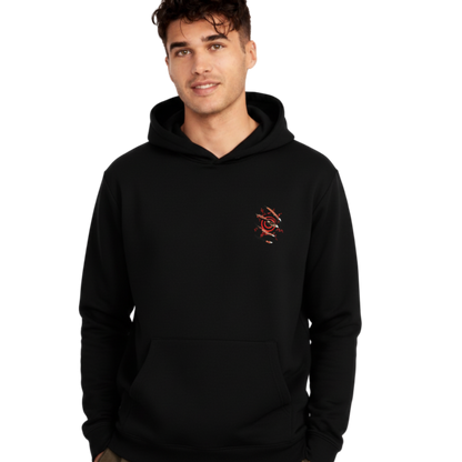 Naruto Uzumaki Black & White Graphic Hoodie